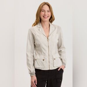 XCVI Keija Fitted Jacket, Klondike Pigment